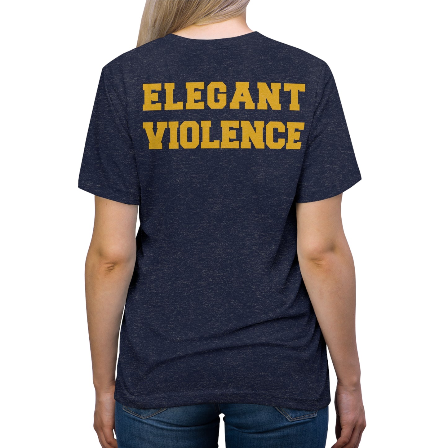 Elegant Violence Unisex Triblend Tee (Bella+Canvas)