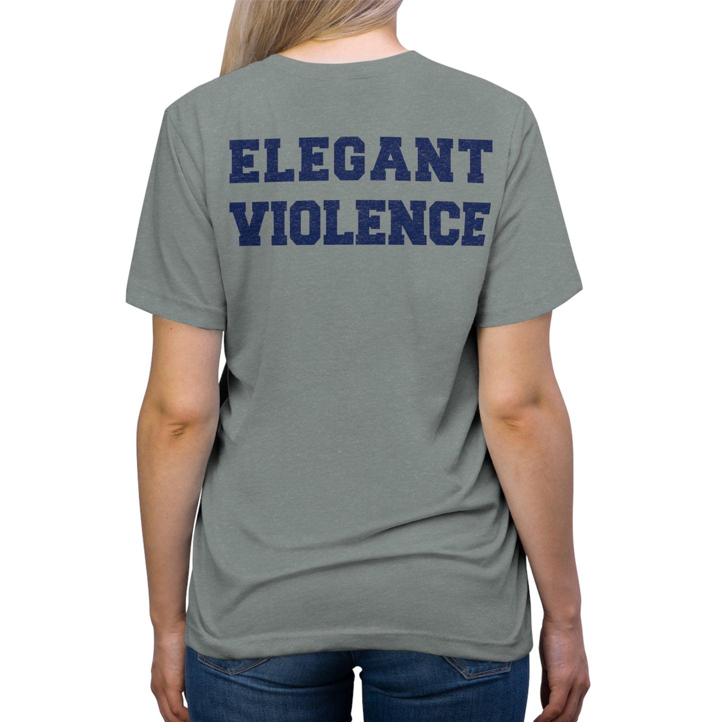 Elegant Violence Unisex Triblend Tee (Bella+Canvas)