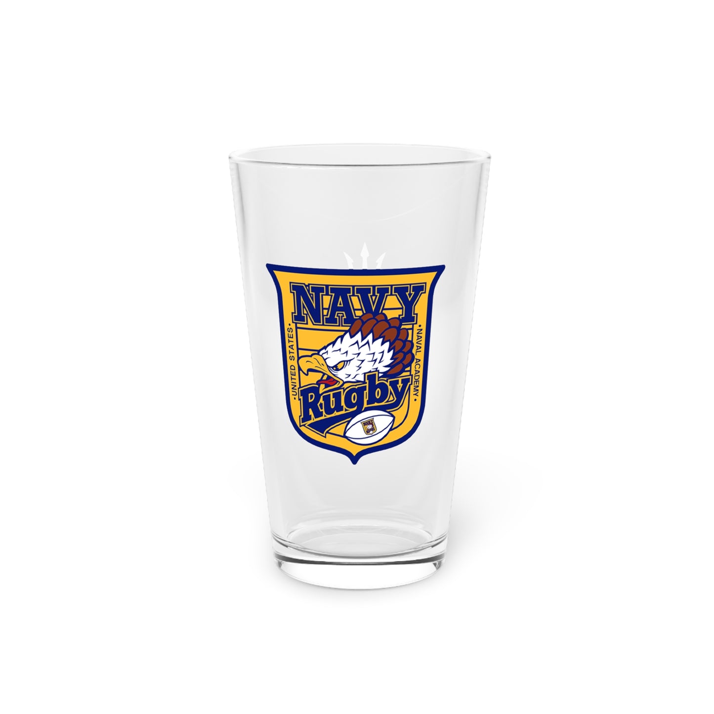 Navy Rugby - Elegant Violence Pint Glass, 16oz