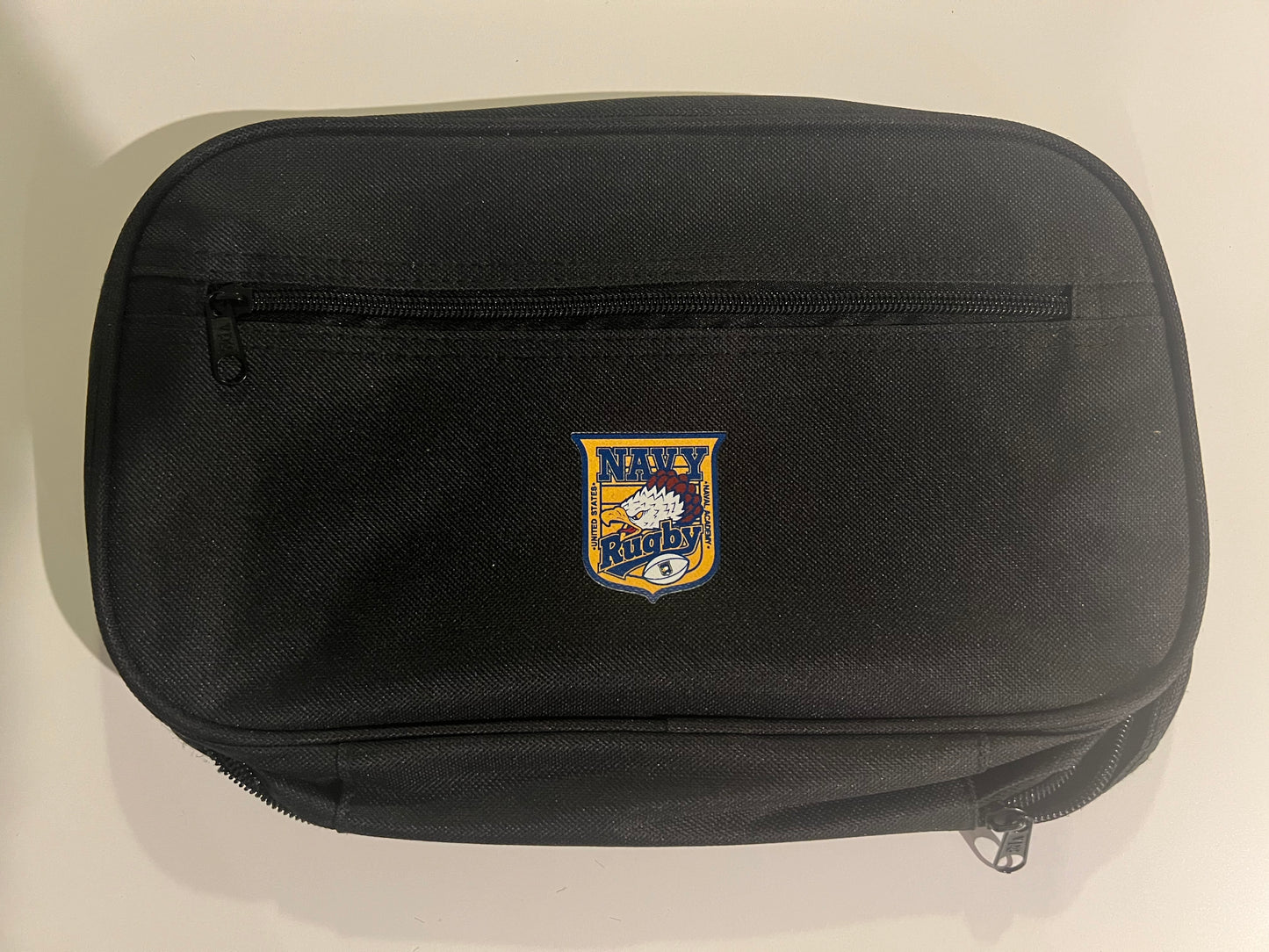 Navy Rugby Small Travel / Shower Bag