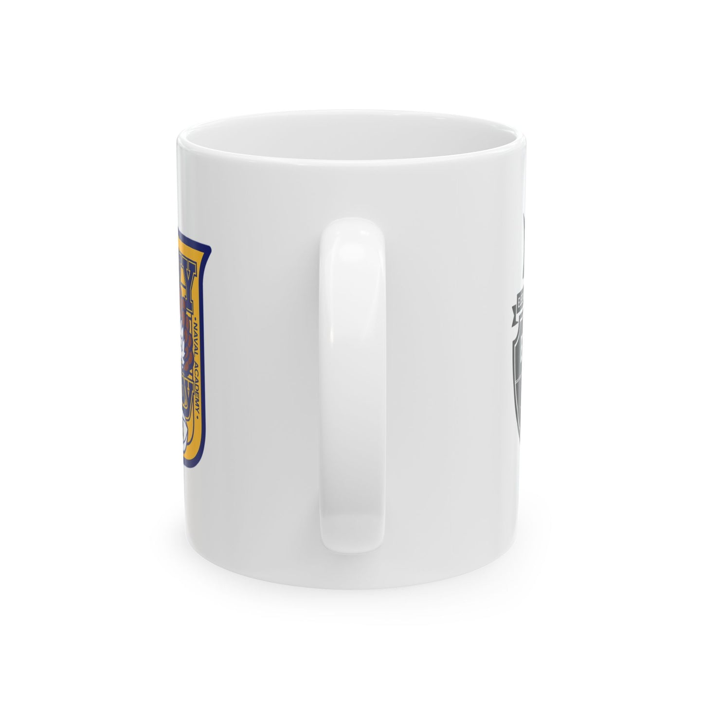 Elegant Violence Navy Rugby Ceramic Mug, (11oz, 15oz)