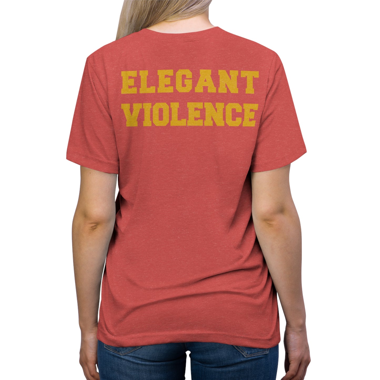 Elegant Violence Unisex Triblend Tee (Bella+Canvas)