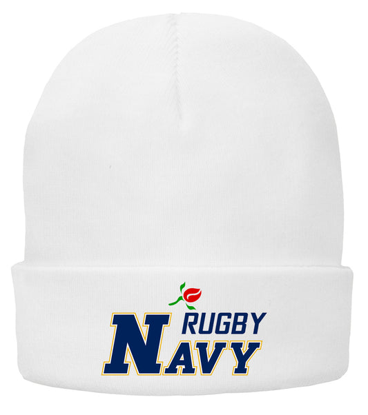 Navy Women's Rugby Knit Cap