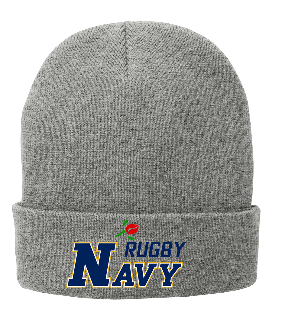 Navy Women's Rugby Knit Cap