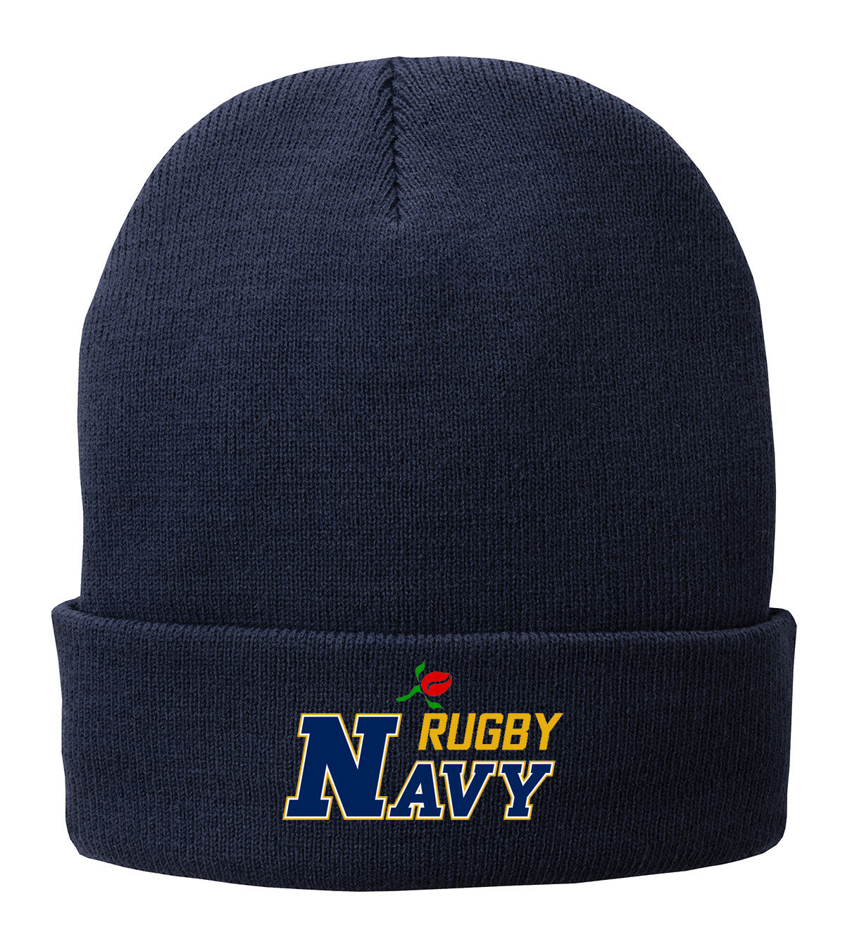 Navy Women's Rugby Knit Cap