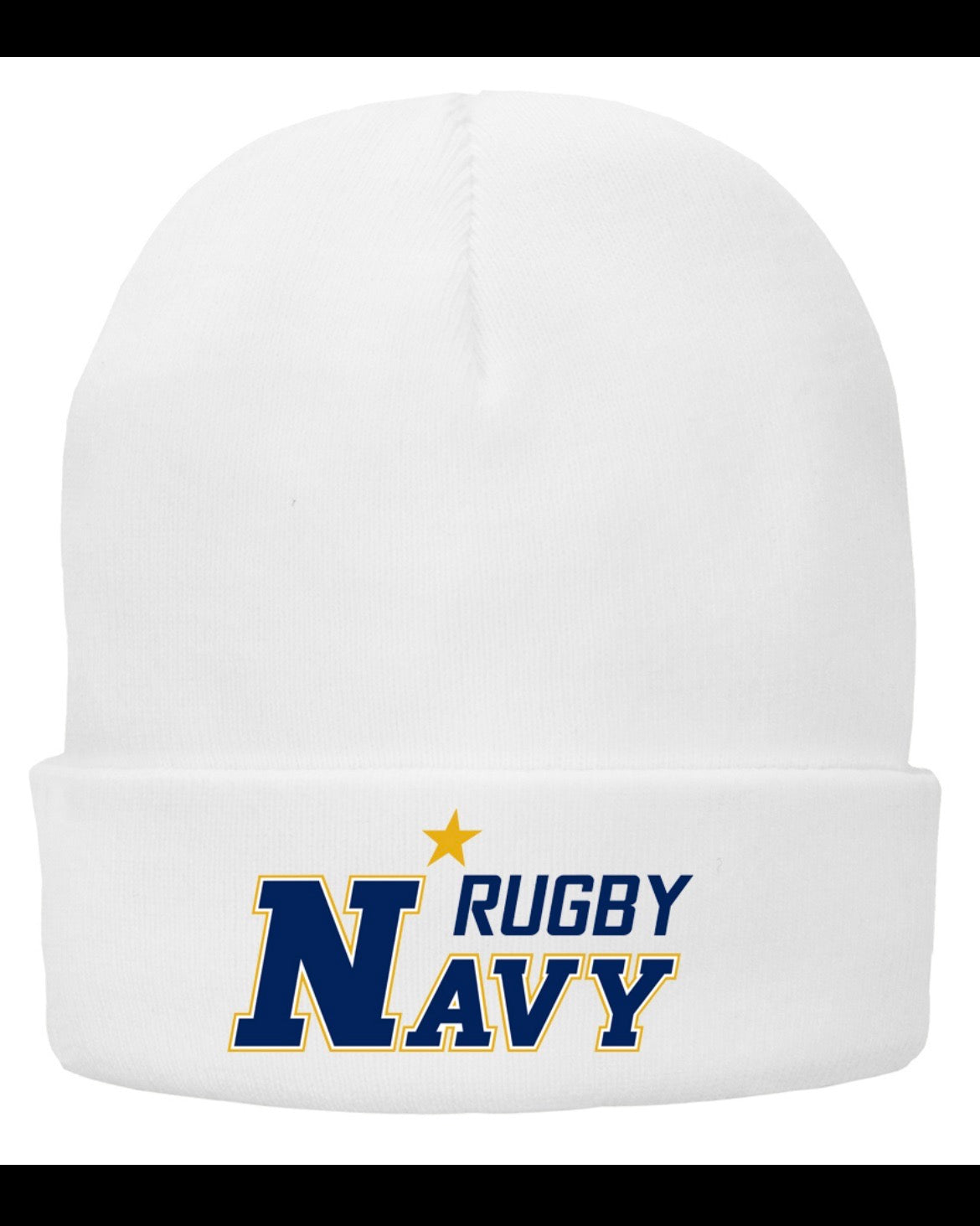 Navy Rugby Knit Cap