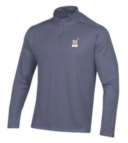 Under Armour Navy Rugby Quarter Zip Pullover